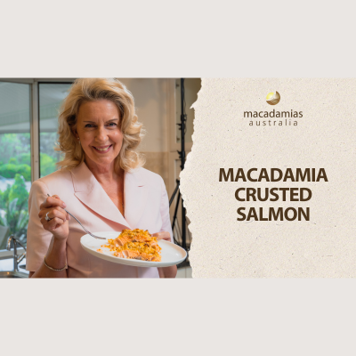 Image of Janelle’s Macadamia Crusted Salmon