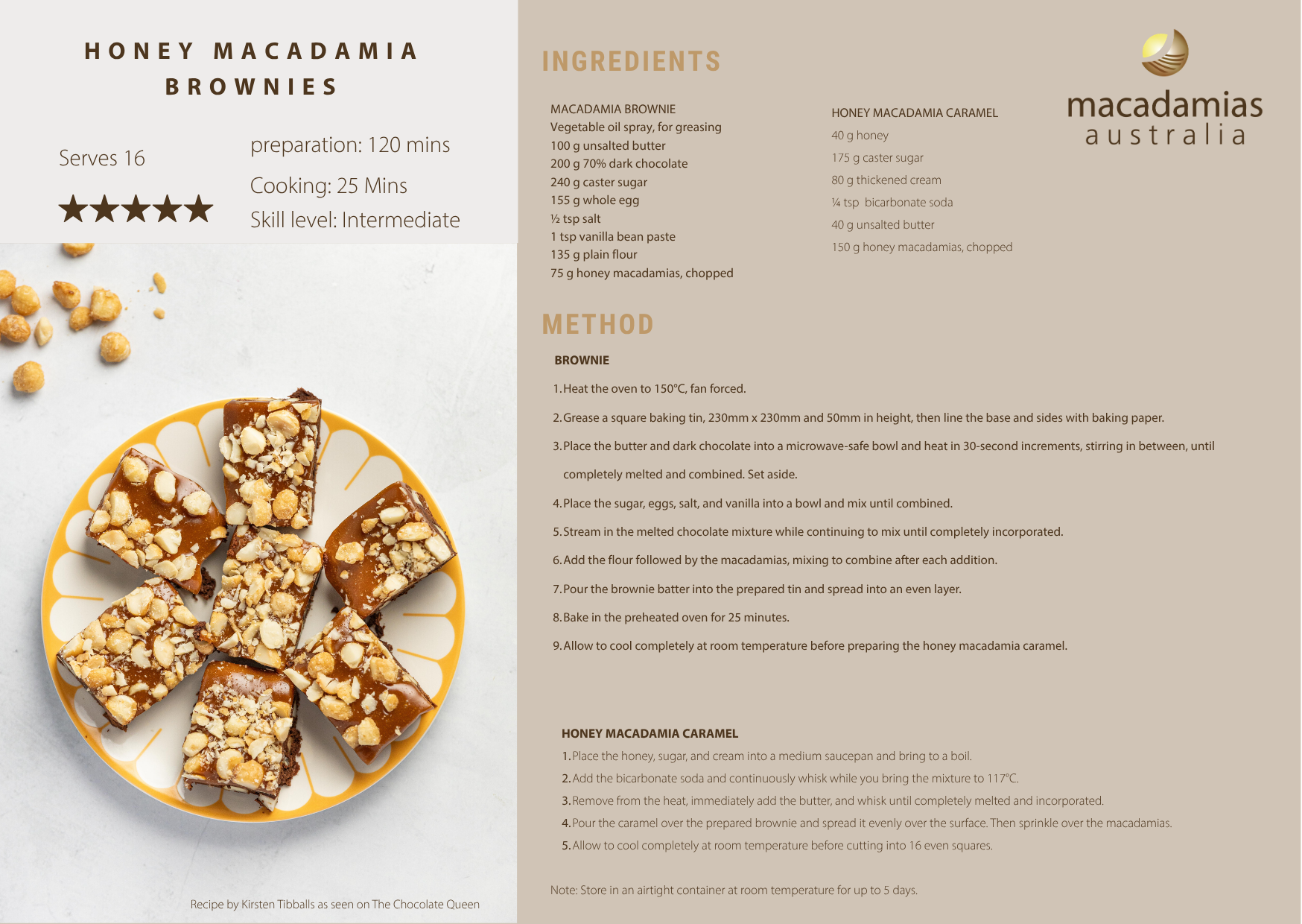 Honey Roasted Macadamias