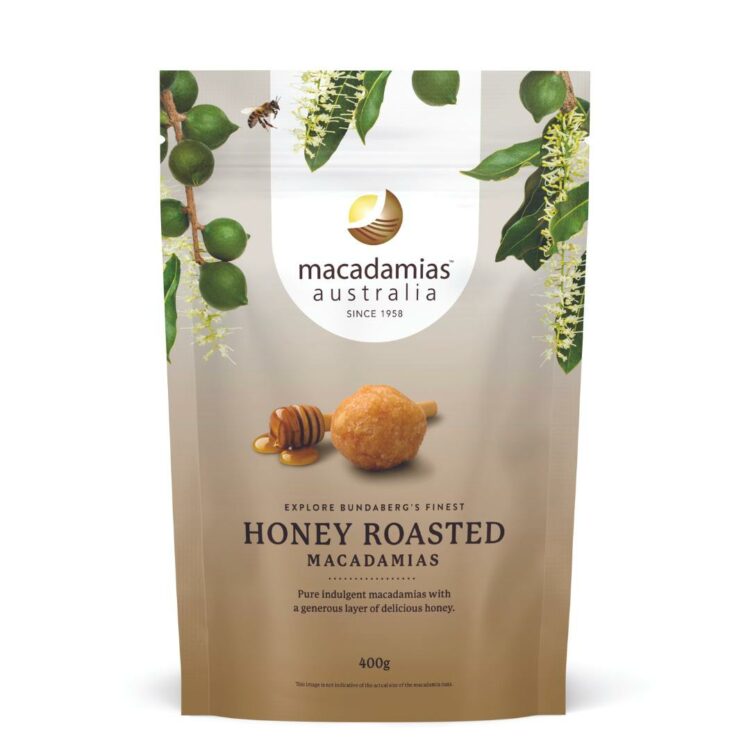 Honey Roasted Macadamias 400g