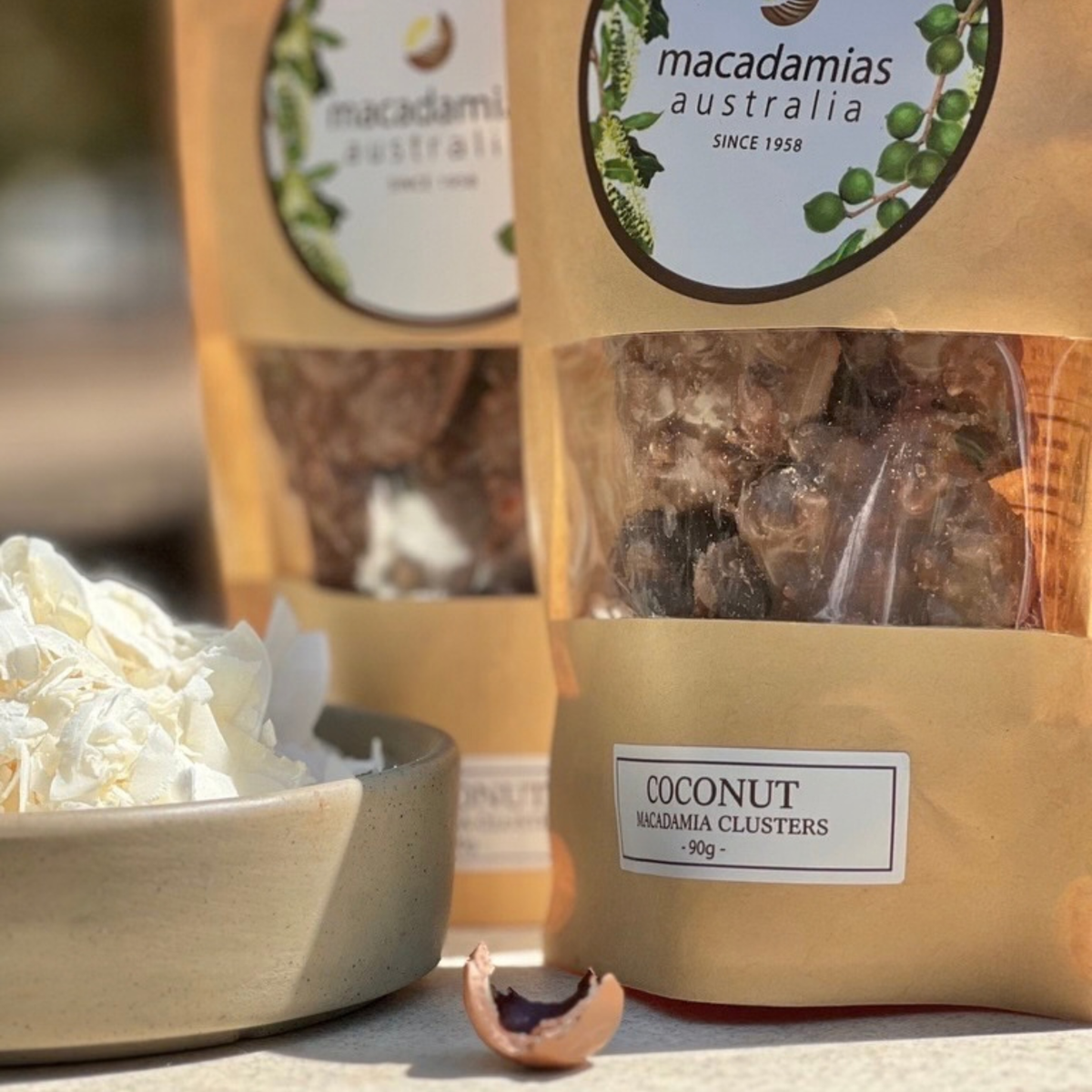 Milk Chocolate Coconut Clusters