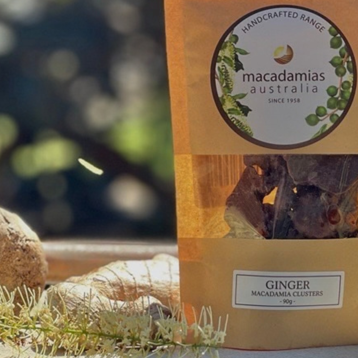 Dark Chocolate Ginger Clusters