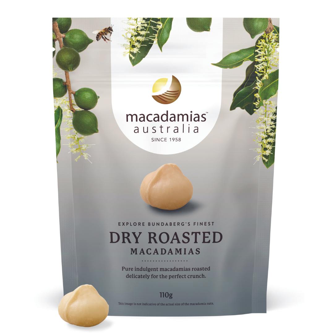 Dry Roasted Macadamias 110g