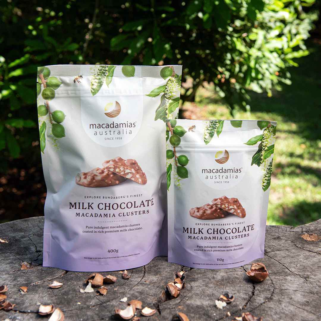 Milk Chocolate Macadamia Clusters