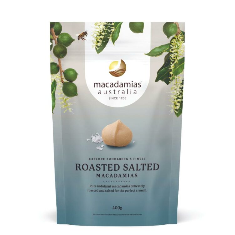 Roasted Salted Macadamias 400g