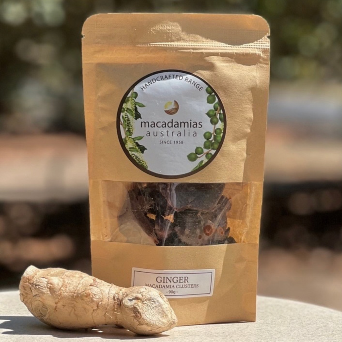 Dark Chocolate Ginger Clusters